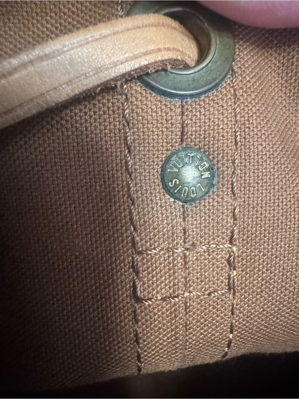 Louis Vuitton Brown Monogram Noe’ Canvas Drawstring bucket bag authentic COA - Picture 12 of 13